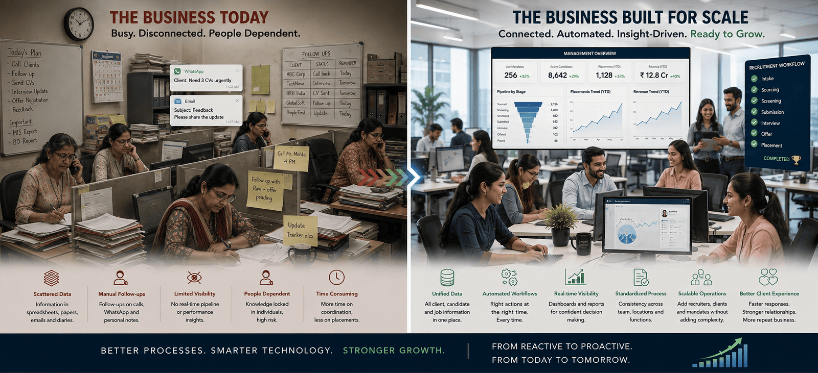 Why Your Agency Is Trapped at the Same Revenue: You’re Burning Fixed Payroll to Compensate for Not Having a Scalable Recruitment Operating System